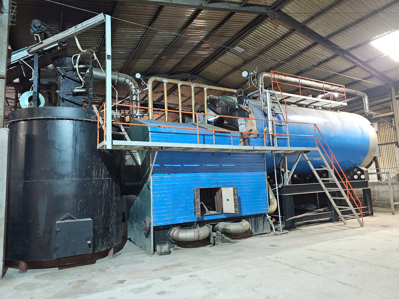 Thi công lắp đặt nồi hơi bán tầng sôi